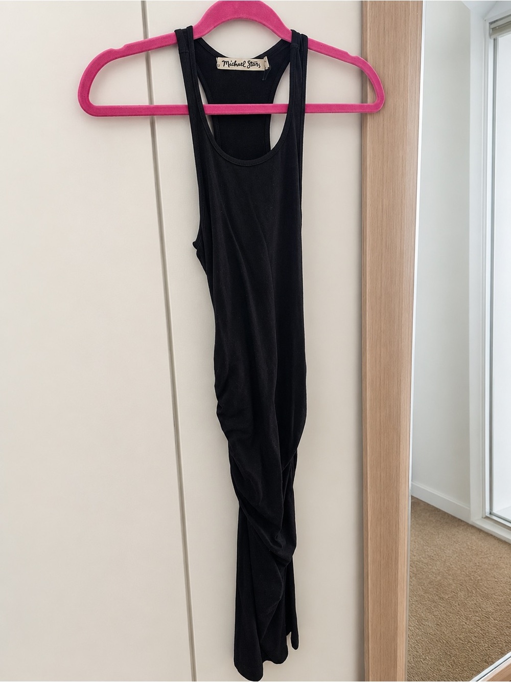 Michael Stars Black Racerback Maxi Dress